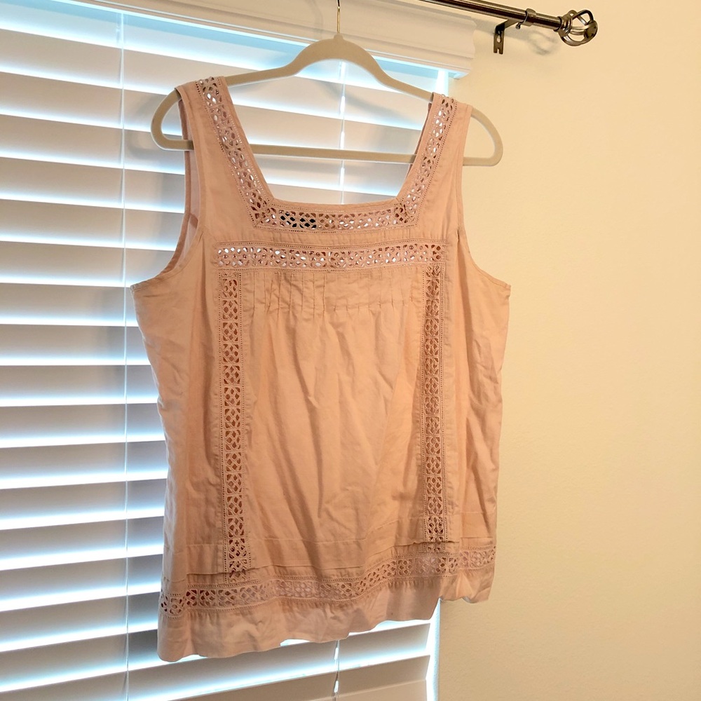 The Gap Womens Light Pink Tank Top